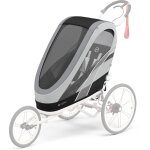 Habillage de si�ge poussette zeno - gris - cybex gold