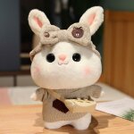 Habillez des poupées, habillez - vous en bonnes poupées en peluche de lapin, coffret cadeau de l'année ... Habillez des poupées, habillez - vous en bonnes poupées en peluche de lapin, coffret cadeau de l'année ...