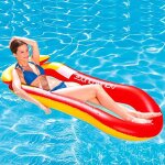 Hamac flottant gonflable d'�t� en pvc, matelas pneumatique de piscine, lit de plage, sports aquatiques, ...