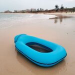 Hamac gonflable a eau multi - usages, flotteur de piscine sans pompe, chaise longue, radeau de natation ...