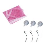 Hamac de jouets pour enfants, en maille creuse, porte - filet, sac de rangement d'angle, sac de douche ...