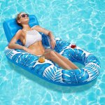 Hamac pliant de plage avec pare - soleil, lit de couchage gonflable, chaise longue flottante en pvc, ... Hamac pliant de plage avec pare - soleil, lit de couchage gonflable, chaise longue flottante en pvc, ...