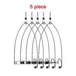 Hameon de pche automatique, 5 pices, dclencheur de hameon de printemps en acier inoxydable, appt ...