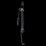 Hameon de pche automatique a dclencheur, poteau de pche a ressort en fibre, outil de catapulte a ...