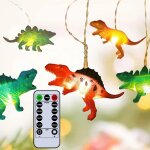 Hamiltion - guirlande lumineuse led dinosaure, 2m 10led jouet super amusant guirlande chambre enfant ...