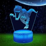 Hamiltion - lampe 3d, 7 couleurs veilleuse led, a illusion 3d interrupteur tactile intelligent, chargement ...