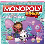 Hamiltion - monopoly junior gabby et la maison magique (gabby's dollhouse) - jeu de socit - jeu de ...