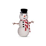 Hansa peluche geante bonhomme de neige 110cmh