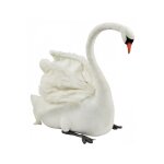 Hansa peluche geante cygne blanc 125 cm h