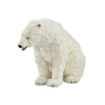 Hansa peluche geante ours polaire assis 92 cm h et 155 cm l Hansa peluche geante ours polaire assis 92 cm h et 155 cm l