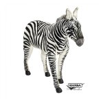 Hansa peluche geante zbre 75cmh