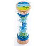Hape - e0328 - instrument de musique en bois premier age - bton de pluie bleu Hape - e0328 - instrument de musique en bois premier age - bton de pluie bleu