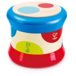 Hape jouet d'�veil musical en bois - tambour de b�b� - d�s 6 mois et +