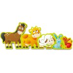 Hape numbers &farm animals puzzle
