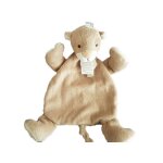 Happy horse - doudou lion loulou tuttle plat marron