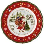 Happy wintertime h. wintertime assiette plate rouge 22 cm Happy wintertime h. wintertime assiette plate rouge 22 cm