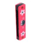 Harmonica en bois a 16 trous pour enfants, jouet cratif et amusant, instrument de musique, jouet de ...
