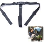 Harnais chaise haute, 3 points pour harnais de scurit bebe rglable sangle universelle pour haise haute, ...