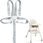 Harnais chaise haute, harnais 5 points pour poussette, rglable sangle chaise haute bebe, sangles de ...