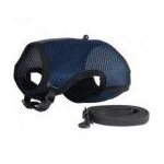 Harnais et laisse lapin toy chinchilla bleu navy - rongis