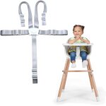 Harnais de s�curit� 5 points universel pour b�b�, adaptable sur chaise haute, poussette, landau, etc. ...