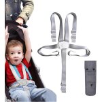 Harnais de sécurité bébé 5 points avec sangle chaise haute, ceinture réglable pour enfant, harnais universel ... Harnais de sécurité bébé 5 points avec sangle chaise haute, ceinture réglable pour enfant, harnais universel ...