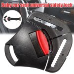 Harnais de s�curit� fixe pour si�ge de voiture pour b�b�, avec clip, boucle de poitrine, protection, ...