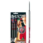 Harrows - jeu de 3 fl�chettes - embout acier - eric bristow 90% tung - 22 gk