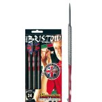 Harrows - jeu de 3 fl�chettes - embout acier - eric bristow 90% tung - 24 gk