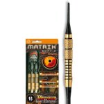 Harrows - jeu de 3 fl�chettes - embout nylon - matrix brass - 16 gk