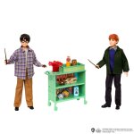 Harry potter - coffret harry et ron poudlard express - poupe figurine - 6 ans et +