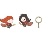 Harry potter pack 2 figurines moments magiques saison 5 wizarding world (assort)(barquette)