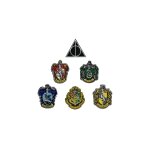 Harry potter - pack 6 ecussons house crests