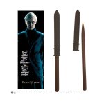 Harry potter - set stylo a bille et marque - page draco malfoy