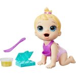 Hasbro collectibles - baby alive lil snacks doll, blonde hair [] action figur
