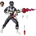 Hasbro collectibles - power rangers black ranger [] action figure, collectibl