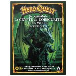 Hasbro gaming avalon hill heroquest pack de qu�te la crypte de l'obscurit� eternelle par joe manganiello ...
