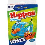 Hasbro gaming jeu hippos gloutons edition voyage, jeu portable pour 2 joueurs, jeux de voyage pour enfants, ...
