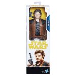 Hasbro star wars han solo - figurine titan 30cm han solo