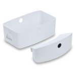 Hauck alpha box plateau de chaise haute blanc