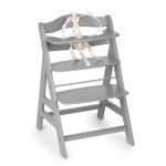 Hauck chaise haute evolutive bois alpha + / grey