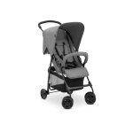 Hauck - poussette canne - sport - pliable & inclinable - capote pare - soleil - 4 roues - gris