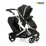 Hauck poussette jumelles duett 2 (avec 2 protections pluie) black Hauck poussette jumelles duett 2 (avec 2 protections pluie) black