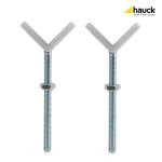 Hauck y - fuseau - 2 pièces argent Hauck y - fuseau - 2 pièces argent