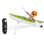 Hc 810 rtr 2. 4g bateau rc color�s pagaies t�l�commande a rames lumi�res led conduite a 360 modes doubles ...