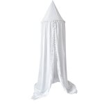 Heigh - canopée de lit pour bébé 94. 5in, boules mignonnes, tente de jeu suspendue, moustiquaire pour ... Heigh - canopée de lit pour bébé 94. 5in, boules mignonnes, tente de jeu suspendue, moustiquaire pour ...