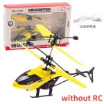 Hlicoptre rc a suspension a deux canaux, rsistant aux chutes, avion a suspension a induction, avion ...