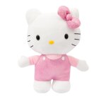 Hello kitty hello kitty - peluche de 30 cm - robe a point rose Hello kitty hello kitty - peluche de 30 cm - robe a point rose