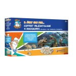 Hello maestro coffret paleontologie 4 dinosaures