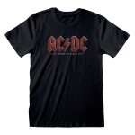 Heroes inc t shirt let there be rock ac dc